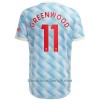 Camiseta de fútbol Manchester United Mason Greenwood 11 Segunda Equipación 2021/22 - Hombre